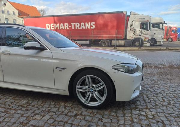 BMW Seria 5 cena 76900 przebieg: 281000, rok produkcji 2013 z Bolesławiec małe 379